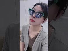 Modezonnenbrillen van acetaat