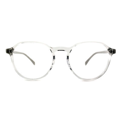 Goede prijs FP2640 Acetaat Unisex Bril Frame, Vierkant Full Rim Bril Frame online