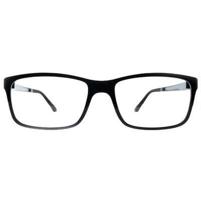 Goede prijs FU1743 Unisex Flexible TR90 Optische frames Zwart Antireflectieve vierkant bril online