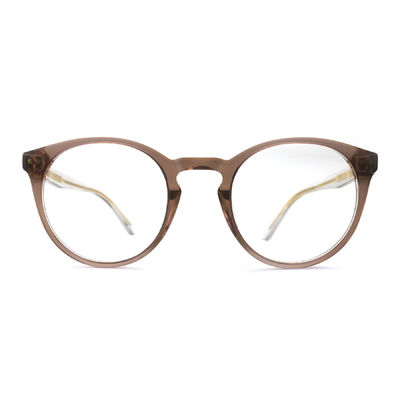 Goede prijs AD130 Stijlvolle unisex optische brillen comfortabele ronde bril online