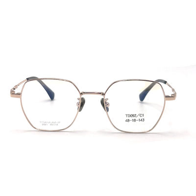 Goede prijs TD092 Vierkante oogvorm Unisex Titanium frame voor prestaties online