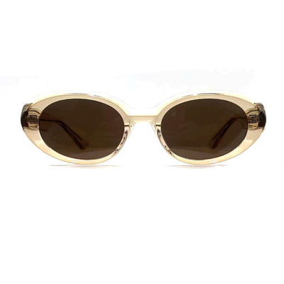 Goede prijs Acetaat frame zonnebrillen Modieus ovale oogvorm en klassiek frame Style-model AS075,Zonnebrillen Manufactory OEM/ODM online