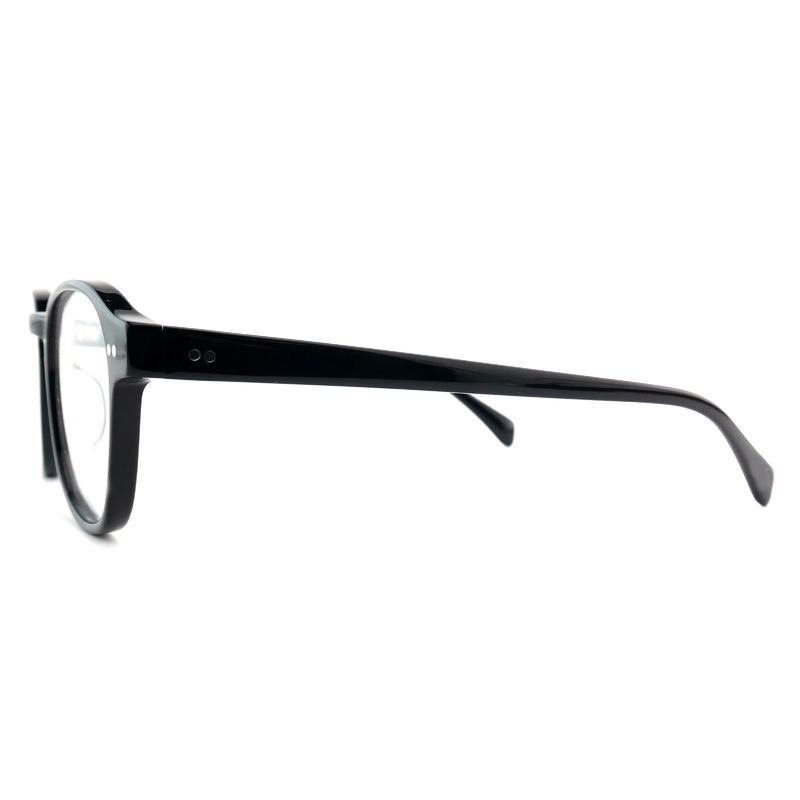 FP2616 Trendy Acetate Optical Frame Unisex Full Rim Ronde Op maat gemaakte kleur