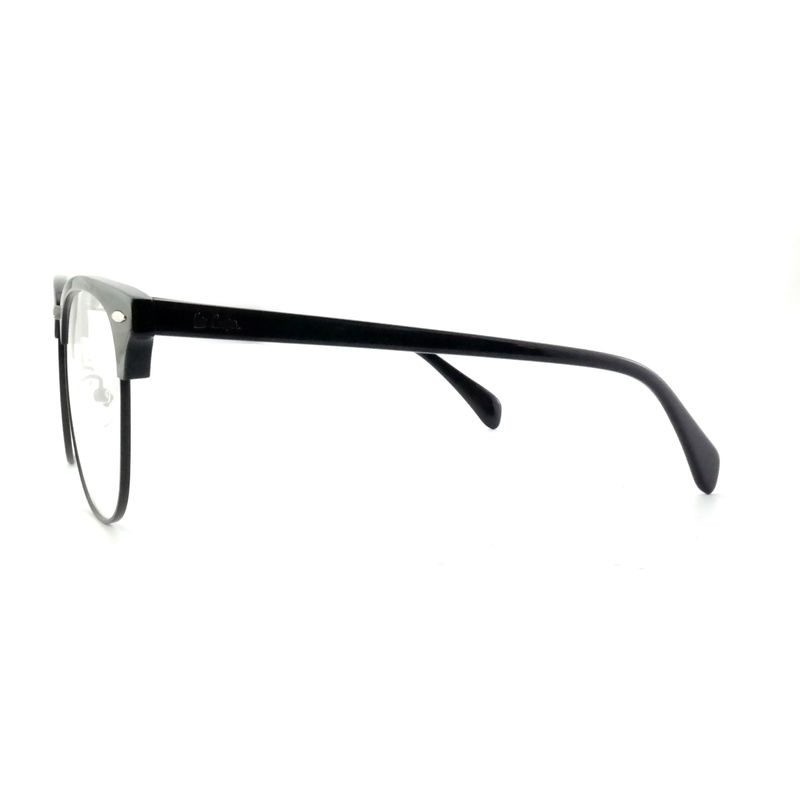 FP2648 Klassieke acetaat metalen bril Vintage vierkant Unisex frames Bril