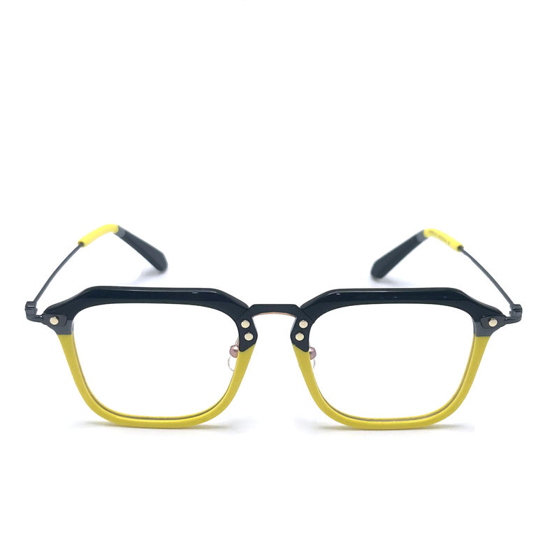 BD124 Op maat gemaakte frame kleur Acetaat metalen frames met 142mm tempel lengte