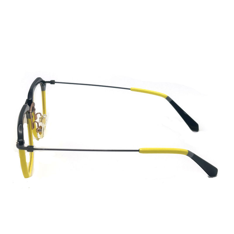 BD124 Op maat gemaakte frame kleur Acetaat metalen frames met 142mm tempel lengte
