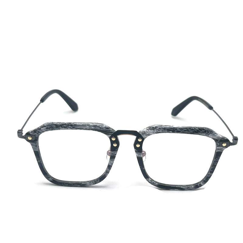 BD124 Op maat gemaakte frame kleur Acetaat metalen frames met 142mm tempel lengte