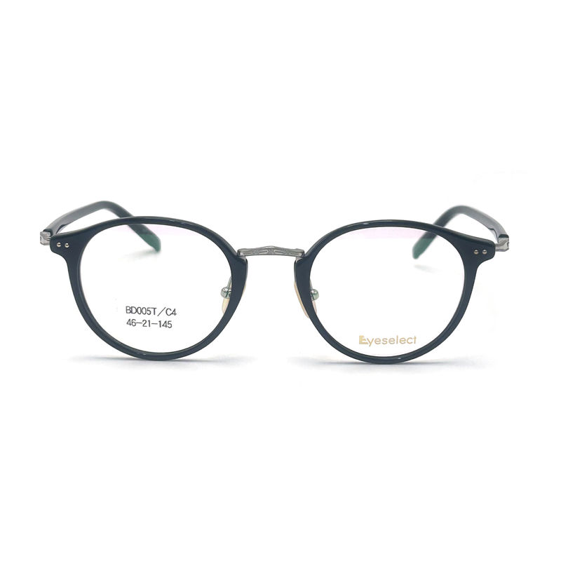 BD018T Op maat gemaakte acetaat metalen frames in vintage stijl met aanpasbare kleuren