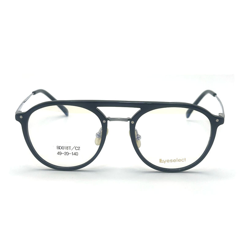 BD018T Op maat gemaakte acetaat metalen frames in vintage stijl met aanpasbare kleuren