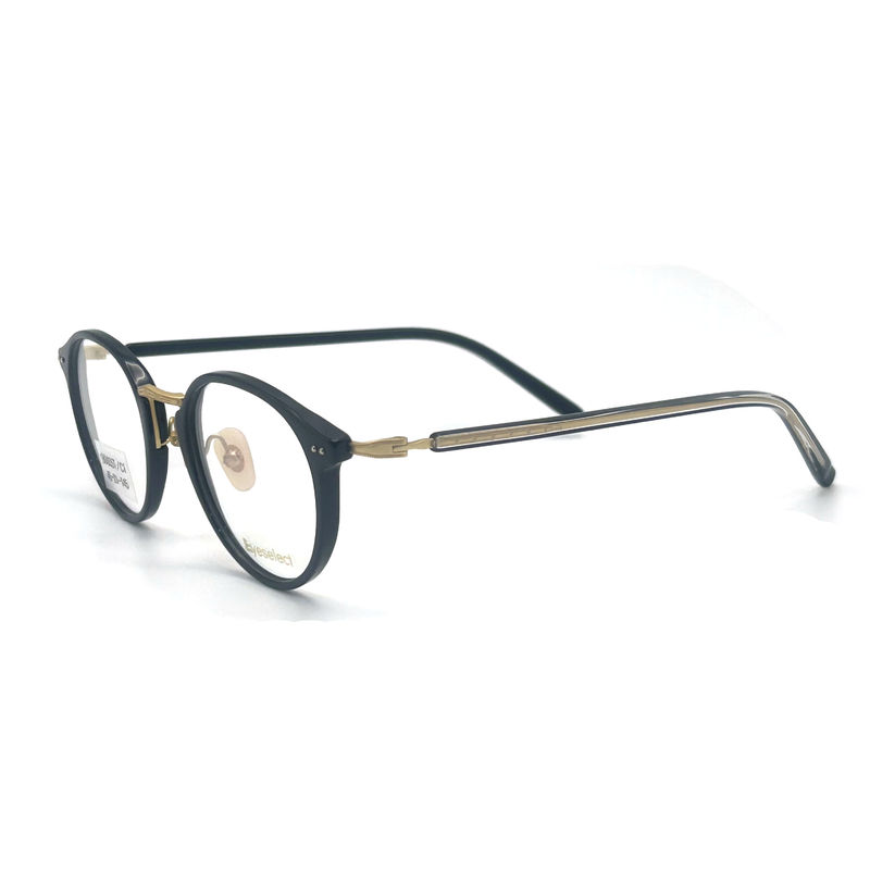 BD005T Vintage/Fashion Acetaat Metal Frames Stijlvol en trendy