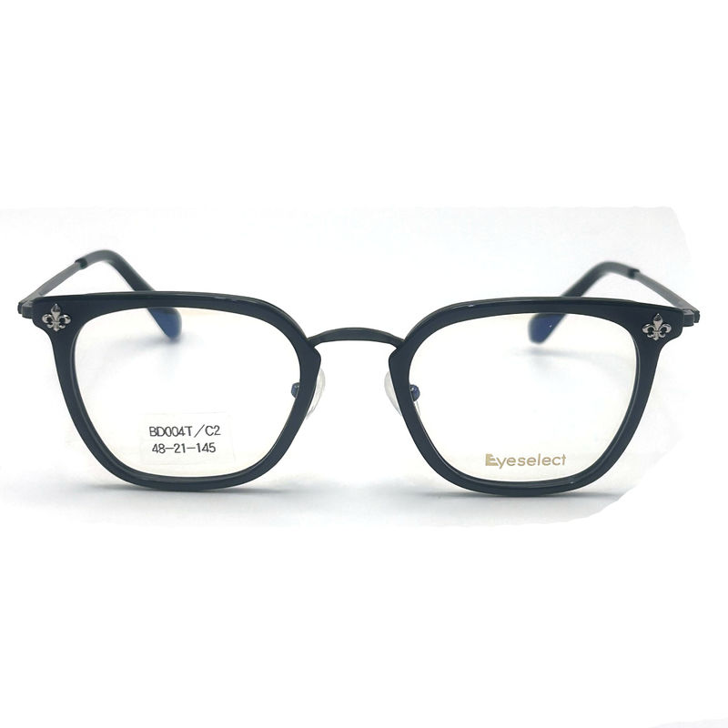 BD004T Vintage-achtige acetaatmetalen frames voor mannen - Modieus bril