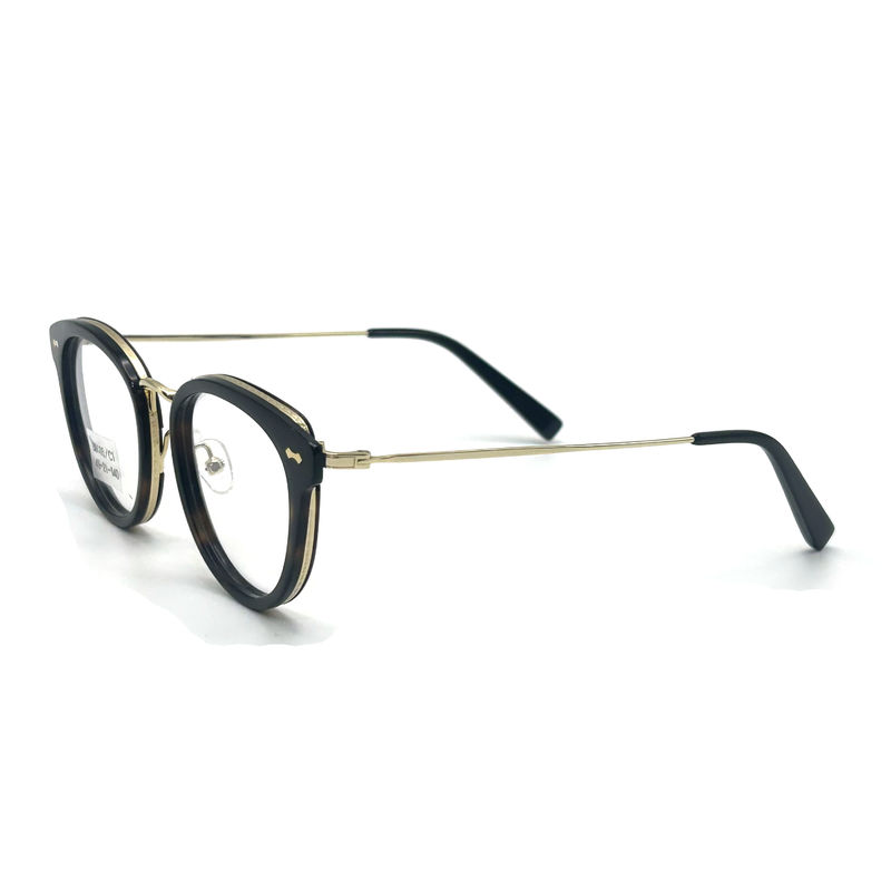 BD116 Op maat gemaakte acetaatmetalen frames met full-frame ontwerp - verschillende kleuren