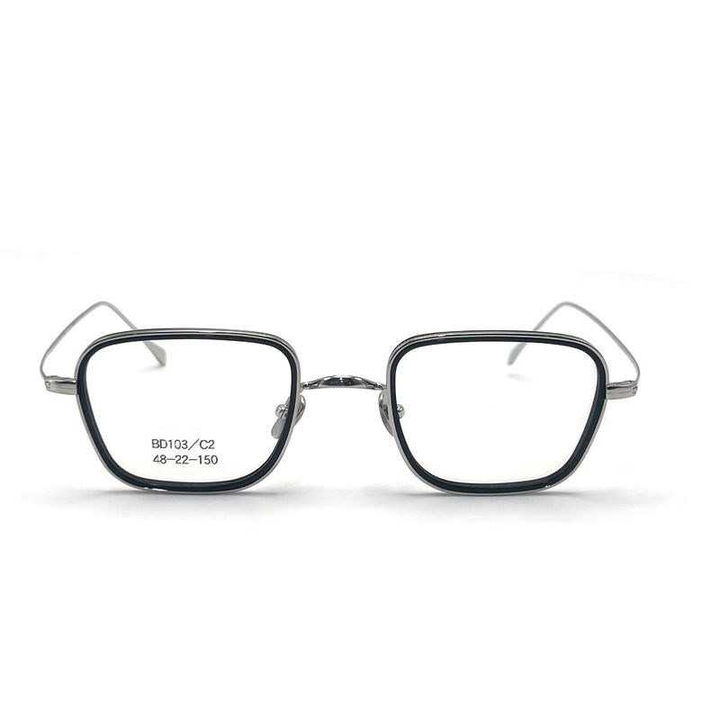 BD103 Op maat gemaakt frame kleur vierkant acetaat metaal frame - Premium kwaliteit