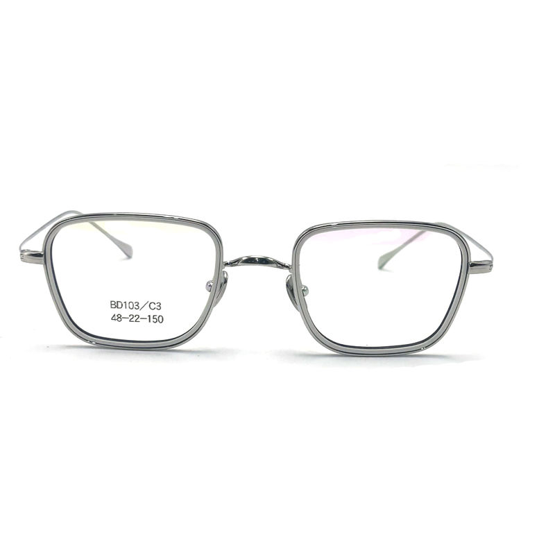 BD103 Op maat gemaakt frame kleur vierkant acetaat metaal frame - Premium kwaliteit
