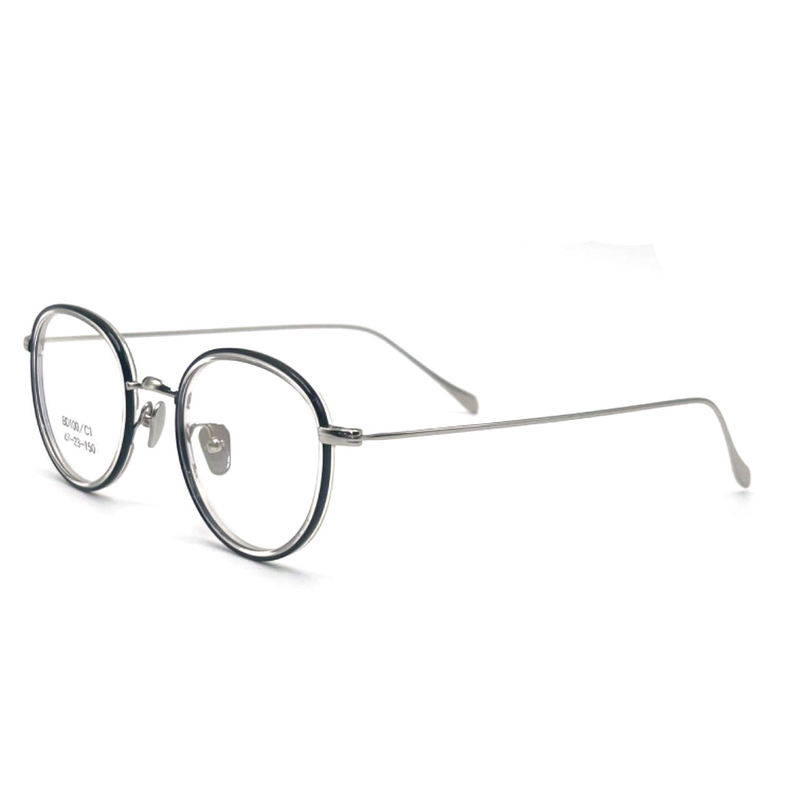 BD100 Modieuze acetaat metalen frames met aanpasbare kleuren voor zakelijke kopers