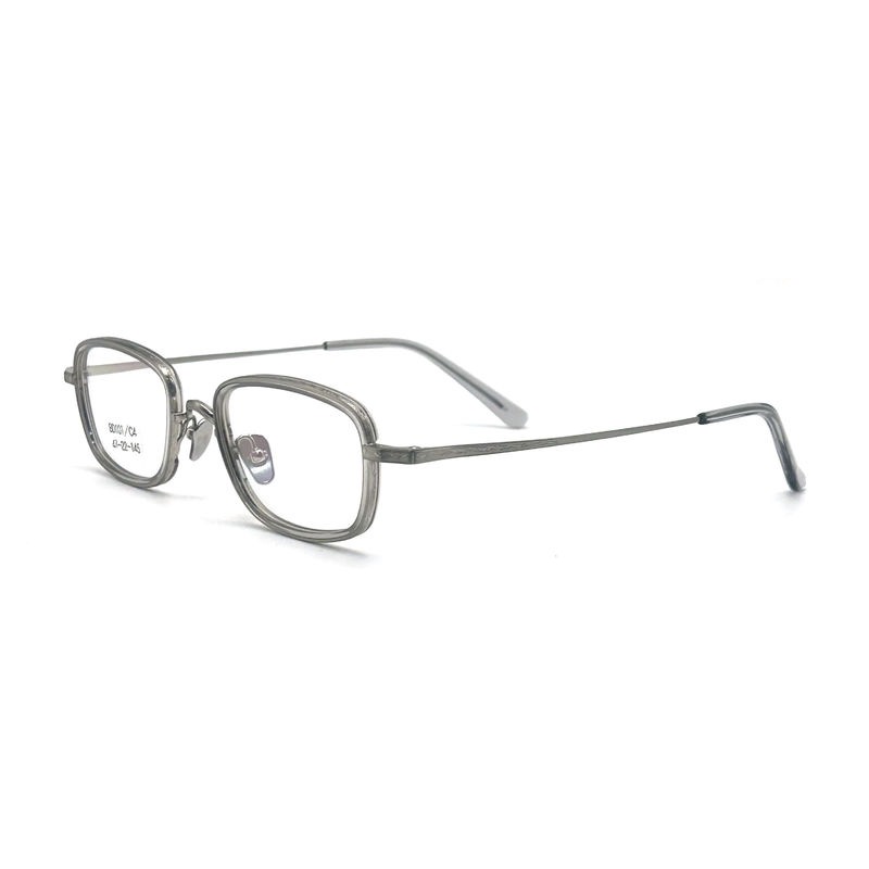 BD101 Aanpasbaar frame Kleur Acetaat metalen frames - rechthoekige vorm