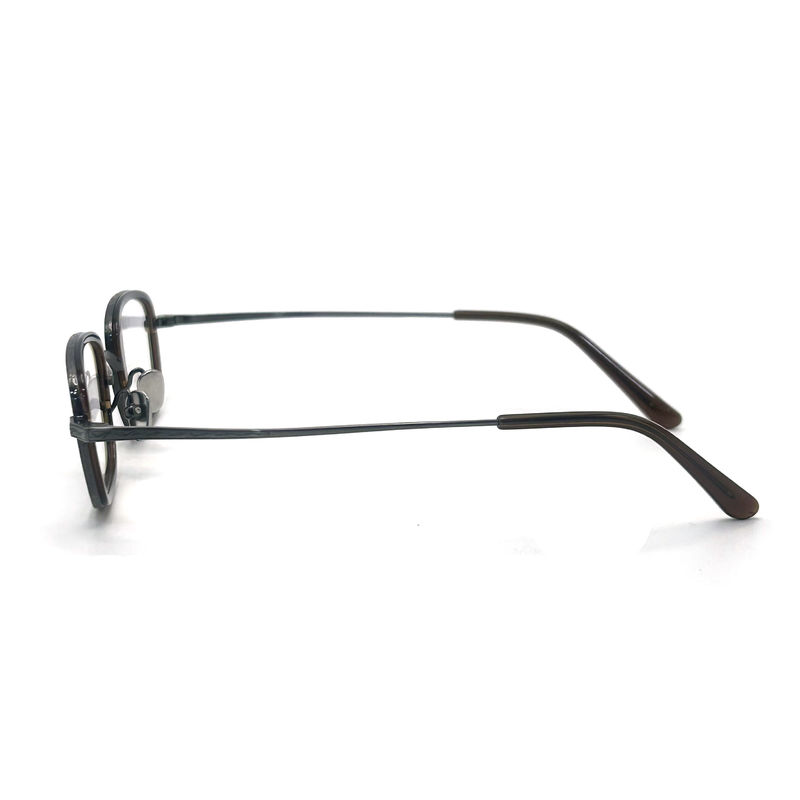 BD101 Aanpasbaar frame Kleur Acetaat metalen frames - rechthoekige vorm