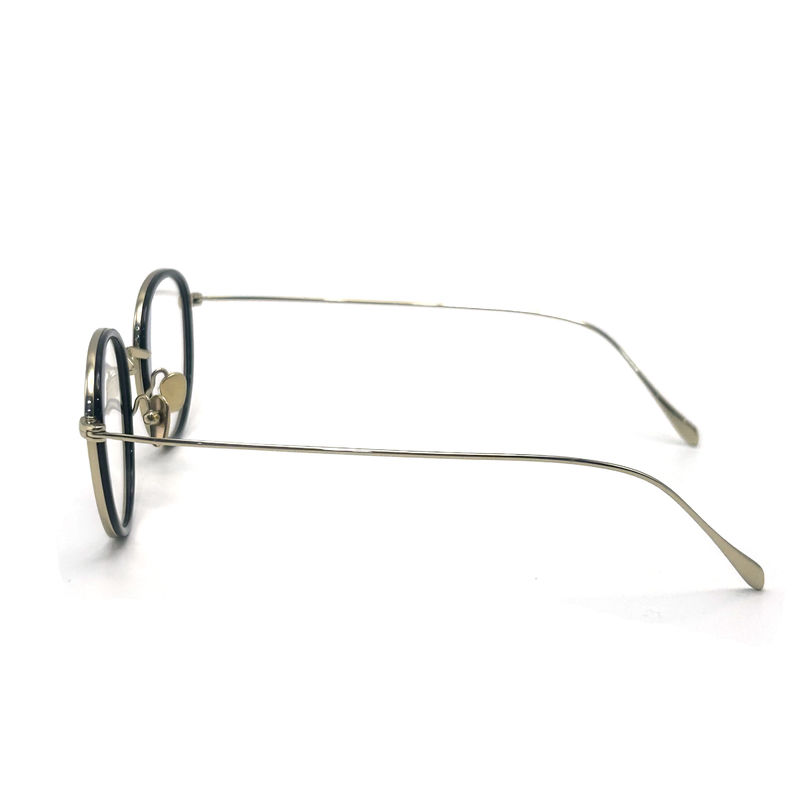BD100 Modieuze acetaat metalen frames met aanpasbare kleuren voor zakelijke kopers