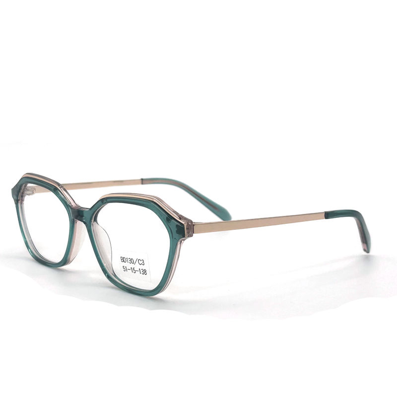 BD130 Op maat gemaakte acetaat metalen frames Vintage/modieuze selectie