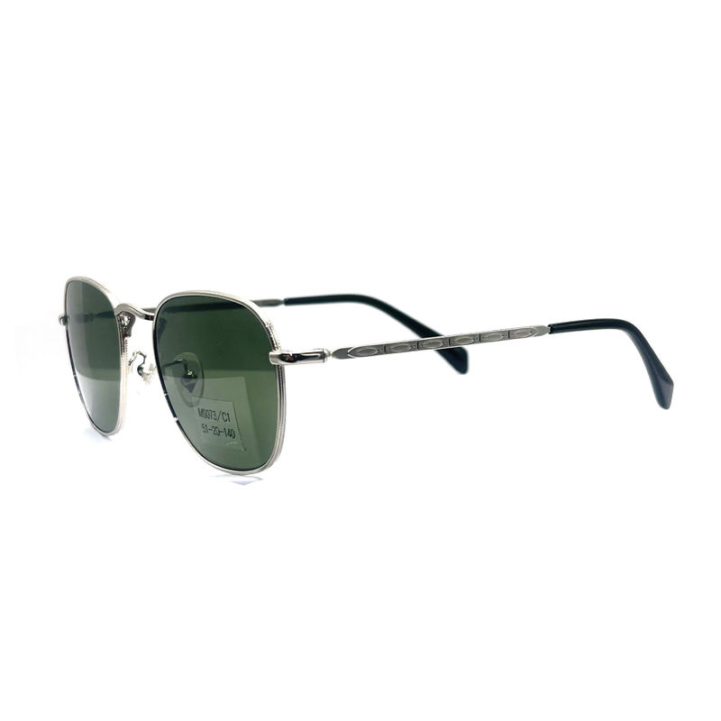 MS073 Vintage metalen zonnebrillen met reflecterende coating