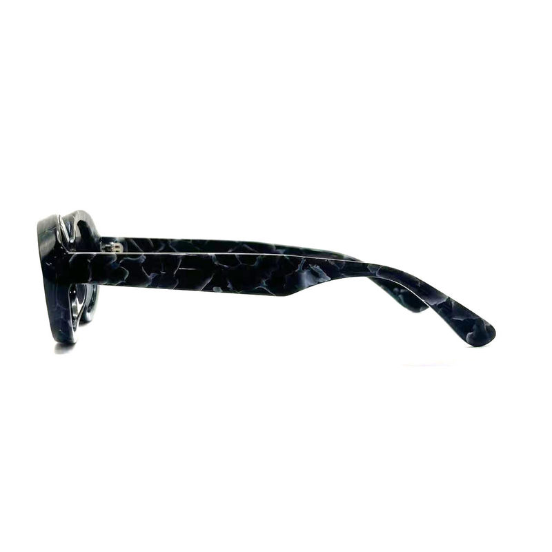 Acetaat frame zonnebrillen Modieus ovale oogvorm en klassiek frame Style-model AS075,Zonnebrillen Manufactory OEM/ODM