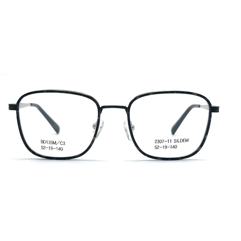 BD135M Unisex Acetaat Metalen Frames met Customized Frame Color Geslacht en Frame Color