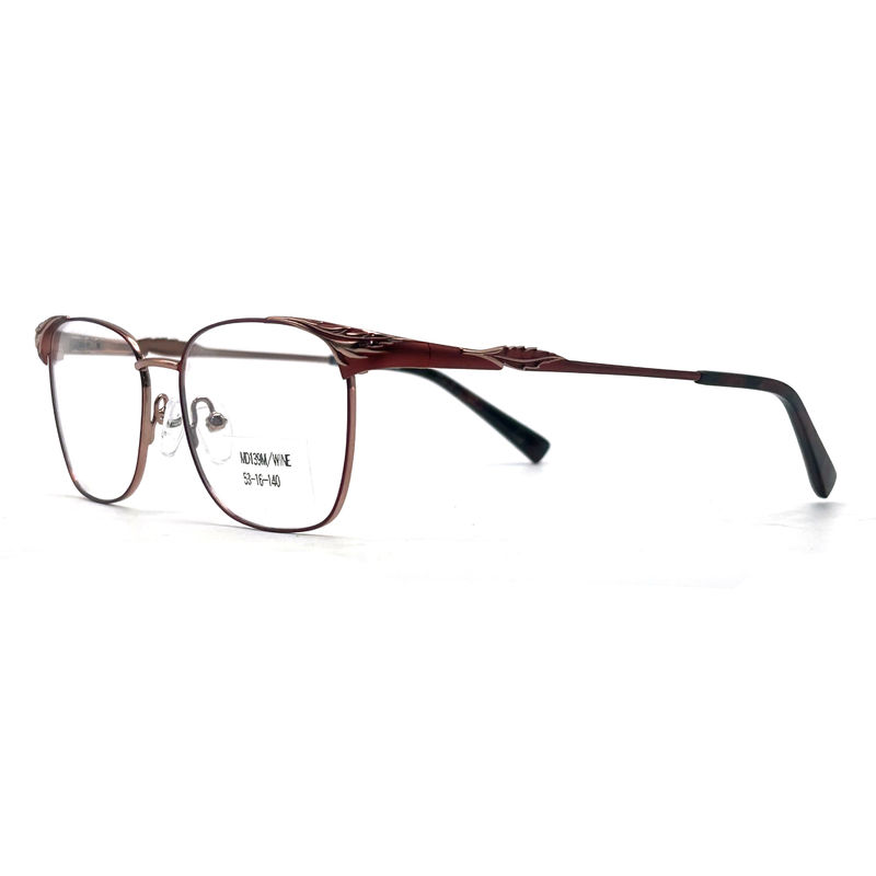 MD139M Vrouwen metalen optische frames in 53-16-140 maat voor modieuze look