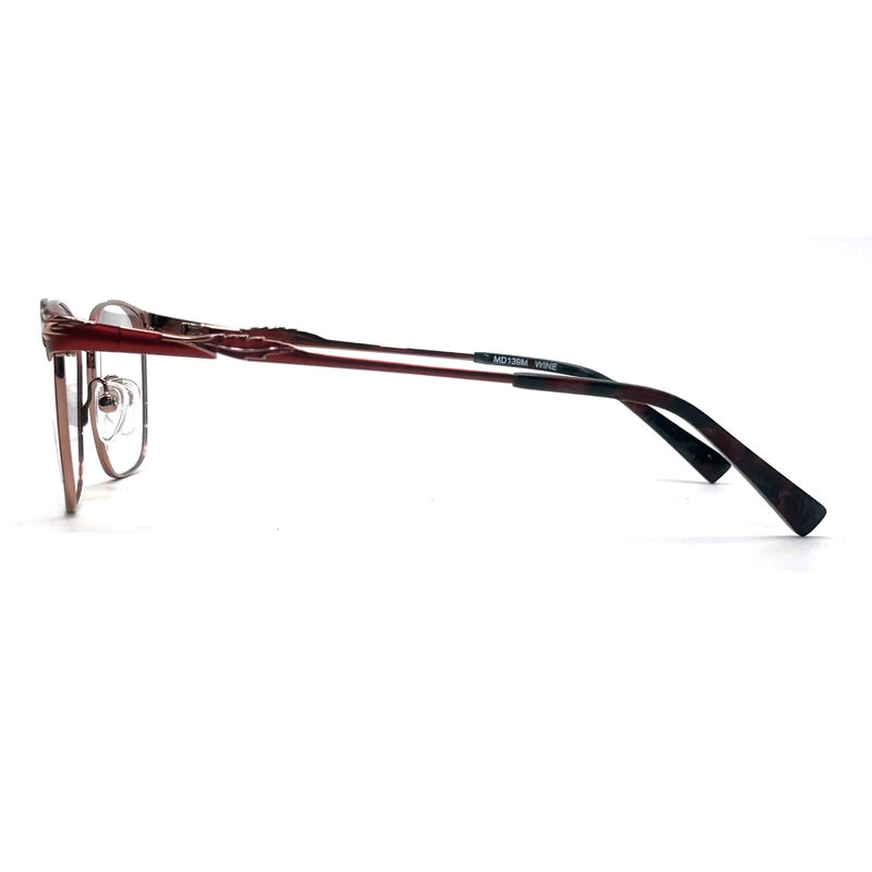 MD139M Vrouwen metalen optische frames in 53-16-140 maat voor modieuze look