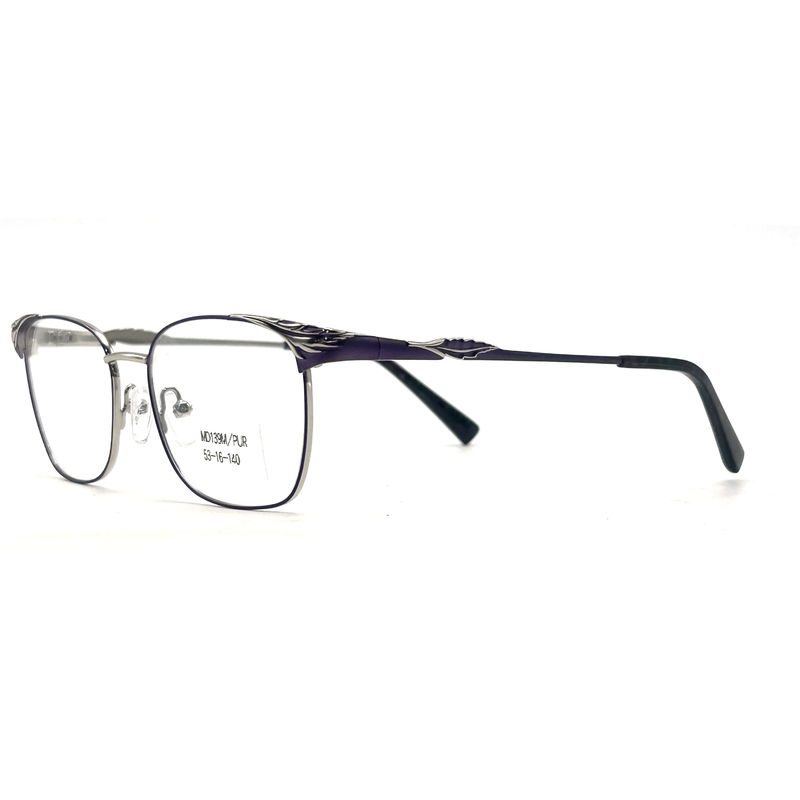 MD139M Vrouwen metalen optische frames in 53-16-140 maat voor modieuze look