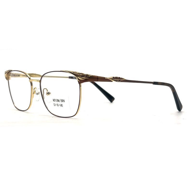 MD139M Vrouwen metalen optische frames in 53-16-140 maat voor modieuze look