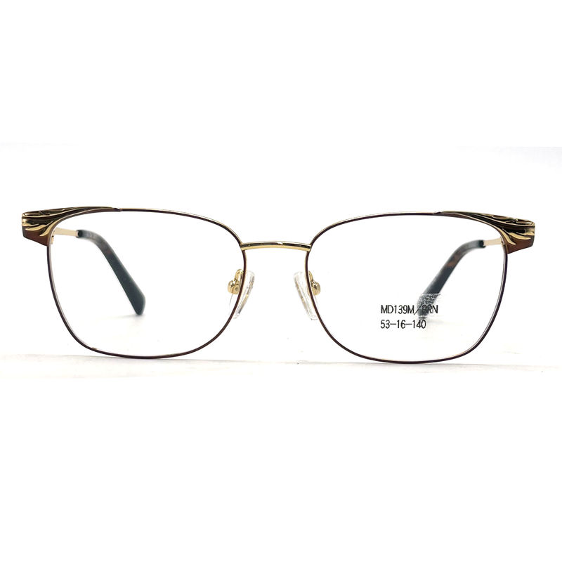 MD139M Vrouwen metalen optische frames in 53-16-140 maat voor modieuze look