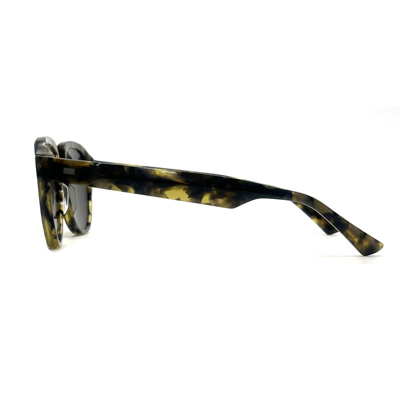 AS081 CR 39 Lensmateriaal Acetaat frame Zonnebrillen voor piloten en oogvorm
