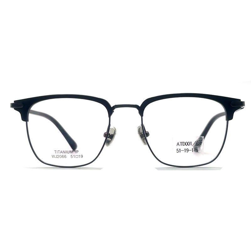 ATD001 Volledig gevormde acetaatmetalen frames in modieuze vintage stijl