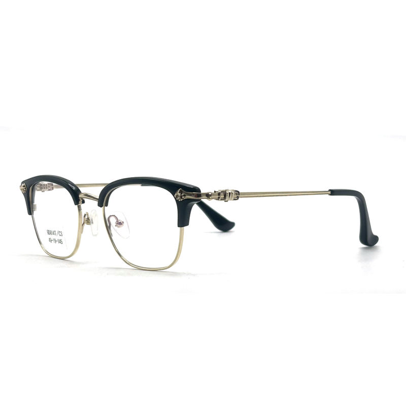 BD014T Ronde optische leesbril Vintage stijl Anti Blue Light Voor Vrouw