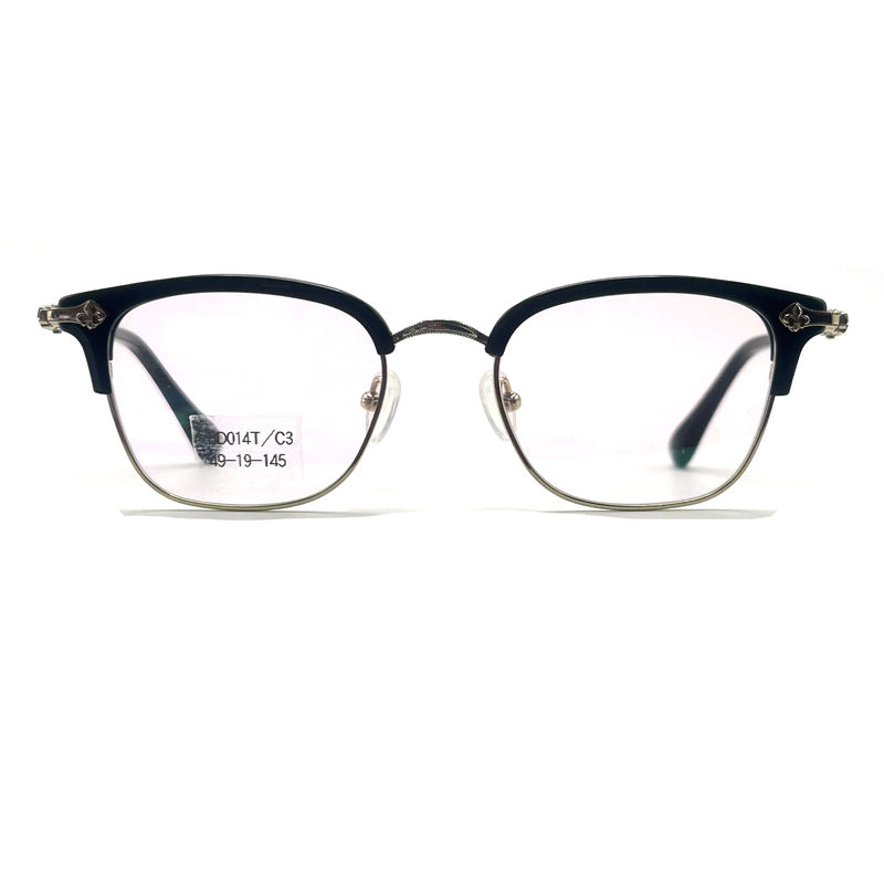 BD014T Ronde optische leesbril Vintage stijl Anti Blue Light Voor Vrouw