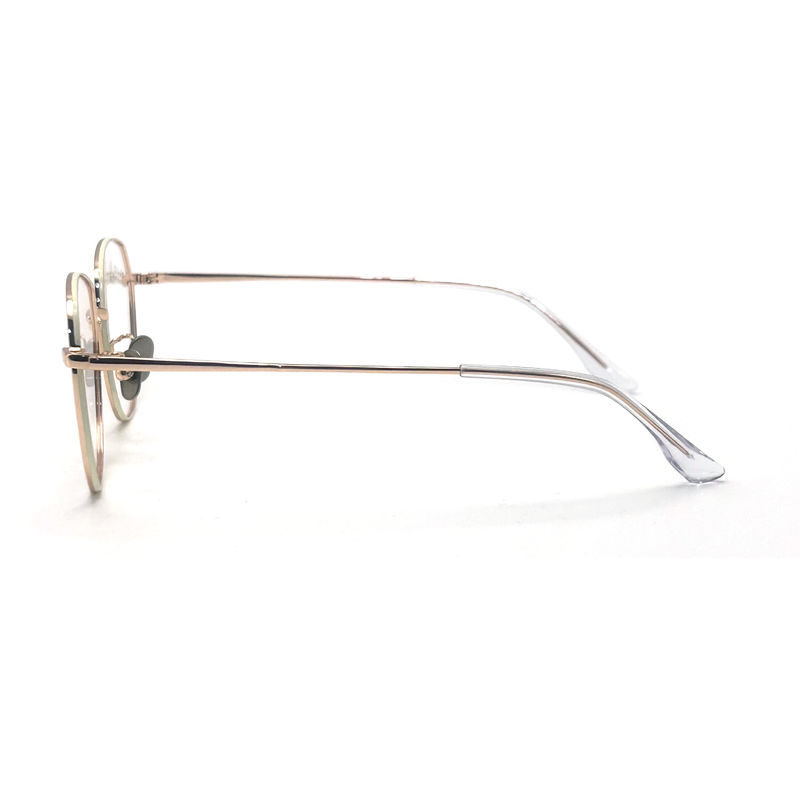 MD111 Roestvrij staal Metalen optische frames Duurzaam frame Grootte 53-17-145