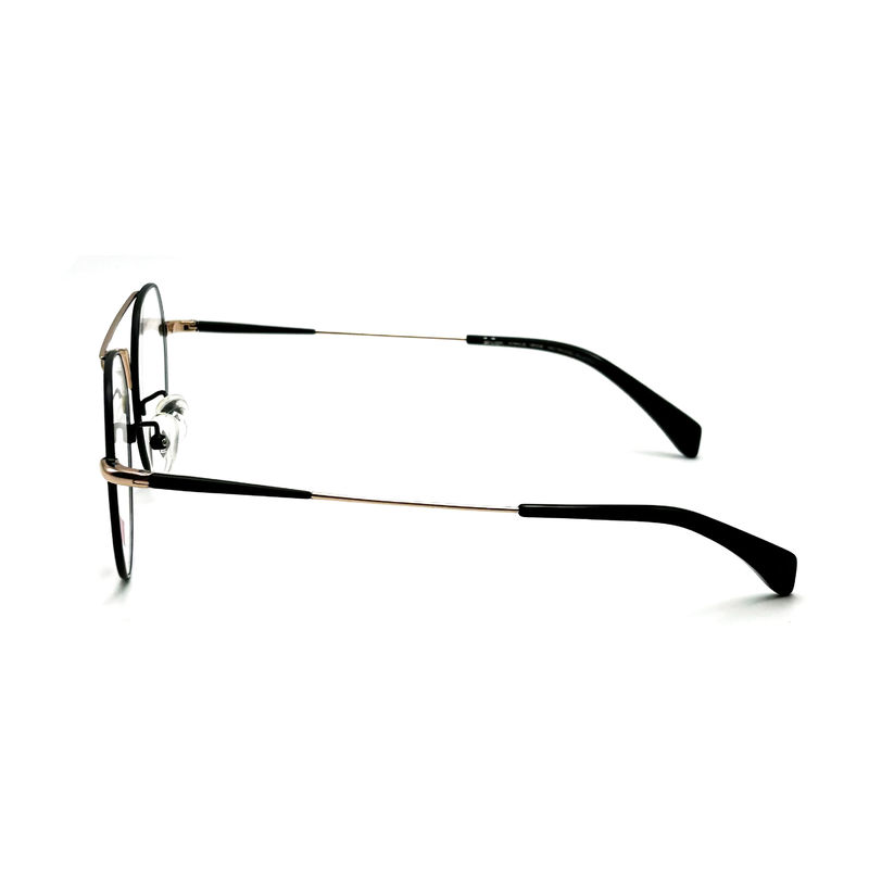 FM3221 Ronde unisex optische frames van roestvrij staal met 50-20-142 raamgrootte