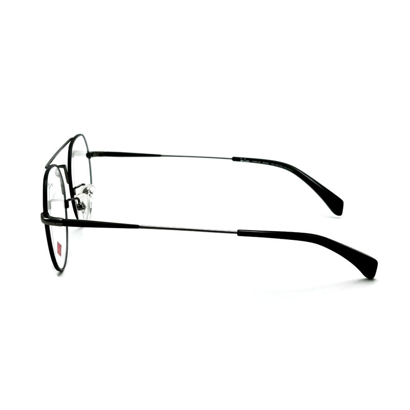 FM3221 Ronde unisex optische frames van roestvrij staal met 50-20-142 raamgrootte