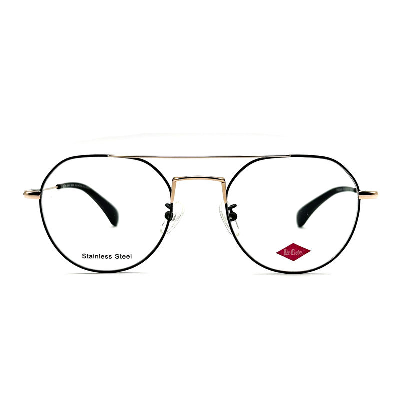 FM3221 Ronde unisex optische frames van roestvrij staal met 50-20-142 raamgrootte