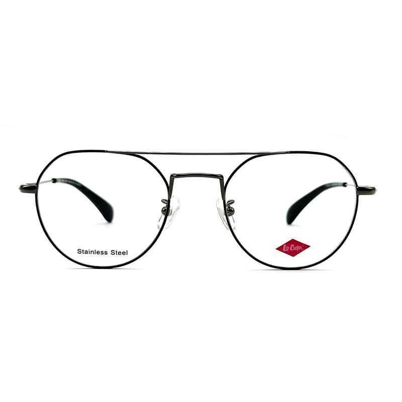 FM3221 Ronde unisex optische frames van roestvrij staal met 50-20-142 raamgrootte