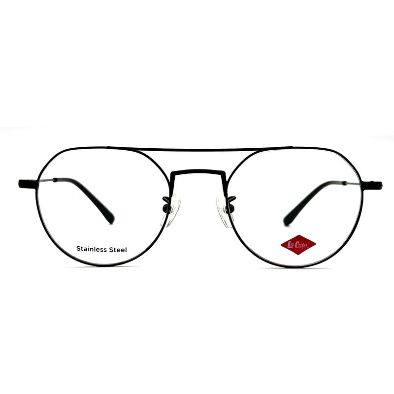FM3221 Ronde unisex optische frames van roestvrij staal met 50-20-142 raamgrootte