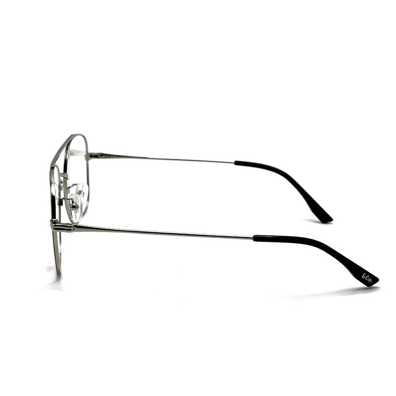 FM7112 Vierkant Unisex optisch metalen frame roestvrij staal Grootte 53-20-145