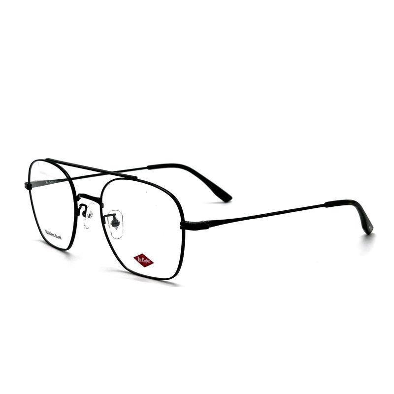 FM7112 Vierkant Unisex optisch metalen frame roestvrij staal Grootte 53-20-145