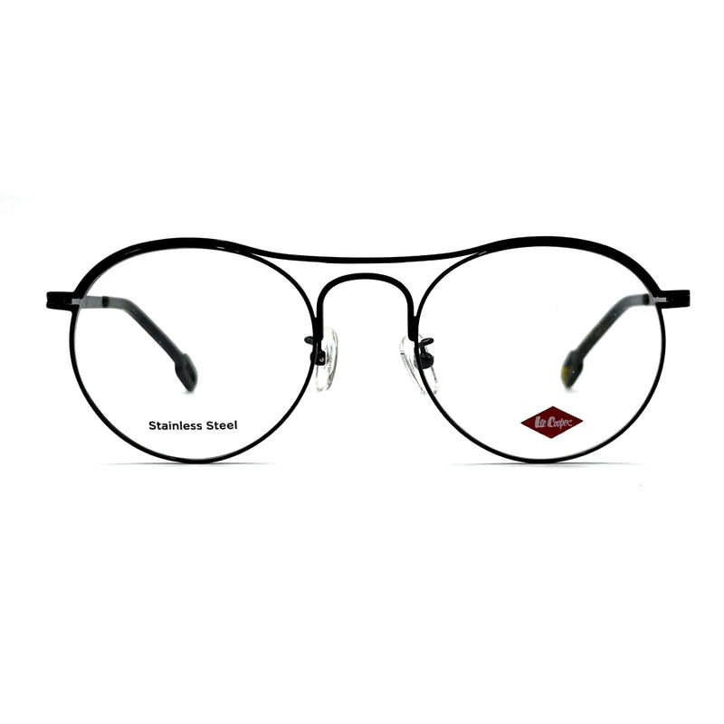 FM7124 Ronde bovenste balk roestvrij staal vrouwen optische frames voor een tijdloze chic look