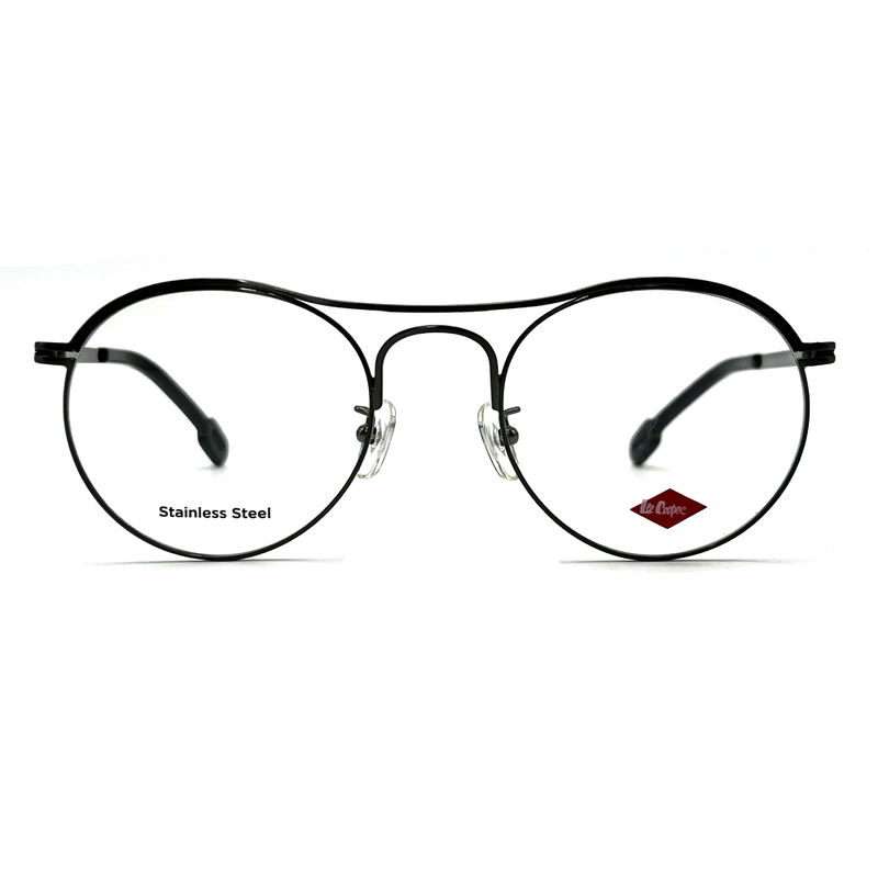 FM7124 Ronde bovenste balk roestvrij staal vrouwen optische frames voor een tijdloze chic look