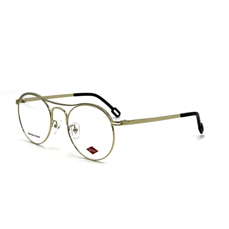 FM7124 Ronde bovenste balk roestvrij staal vrouwen optische frames voor een tijdloze chic look