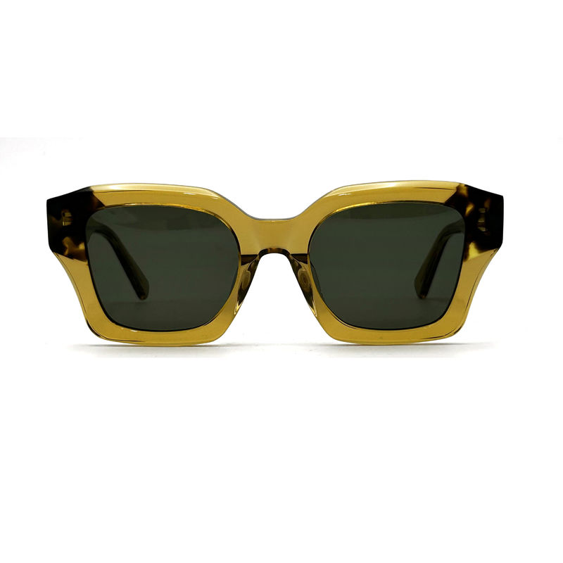 AS097 Zonnebrillen met acetaatframe met CR 39-lenzen Vrouwen Oogvorm UV-beschermde zonnebrillen