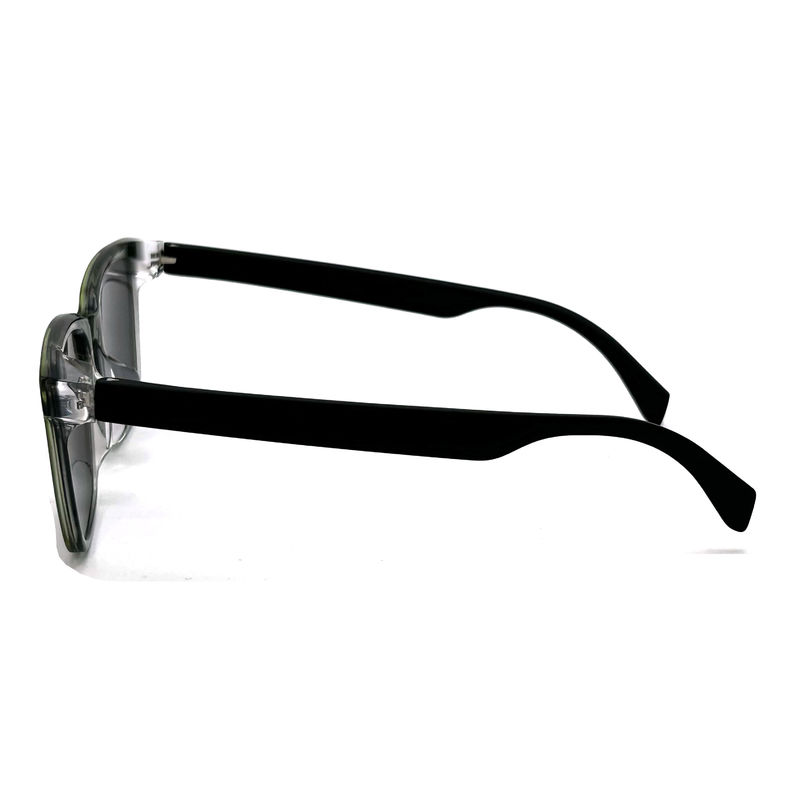 AS110 Unisex vierkant zonnebril met acetaatframe 100% UV-bescherming en CR 39 lens