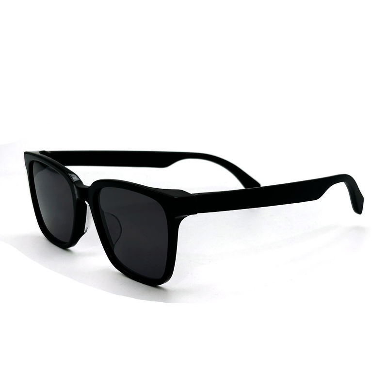AS110 Unisex vierkant zonnebril met acetaatframe 100% UV-bescherming en CR 39 lens