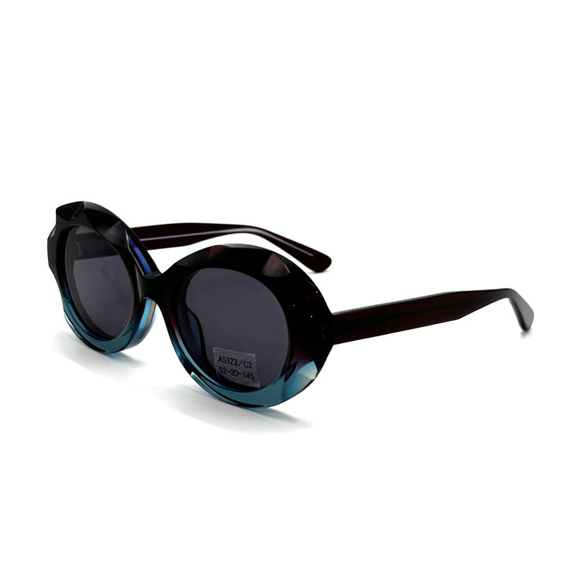 Zonnebrillen met een acetaatframe met 100% UV-bescherming-AS123, ODM/OEM Customerzied Eyeglasses Factory